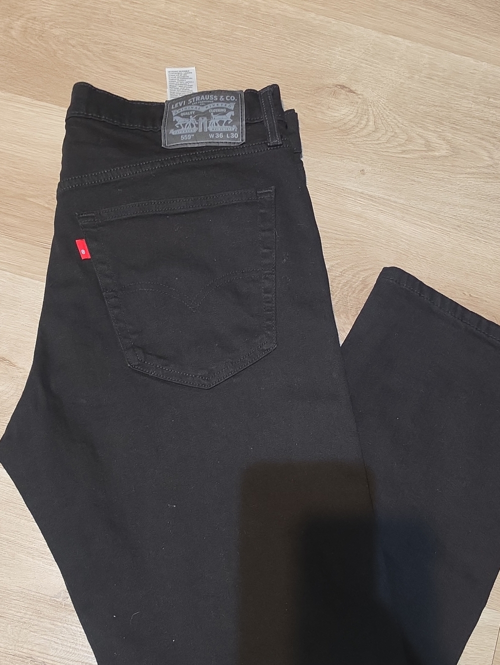 Levi's Men's Slim Straight Black Jeans